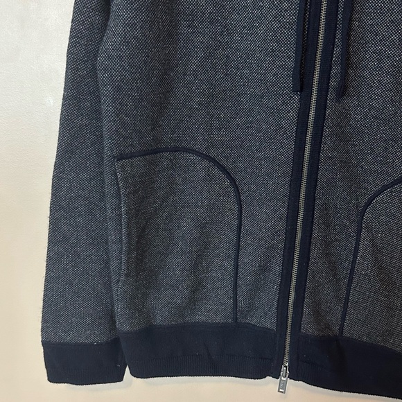 Vince men’s zip up sweater navy size medium - Picture 4 of 4
